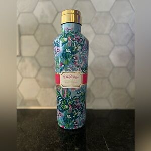 Lilly Pulitzer Aqua La Vista canteen NWT